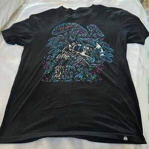 Black Graphic T Shirt